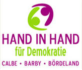 Hand in Hand für Demokratie